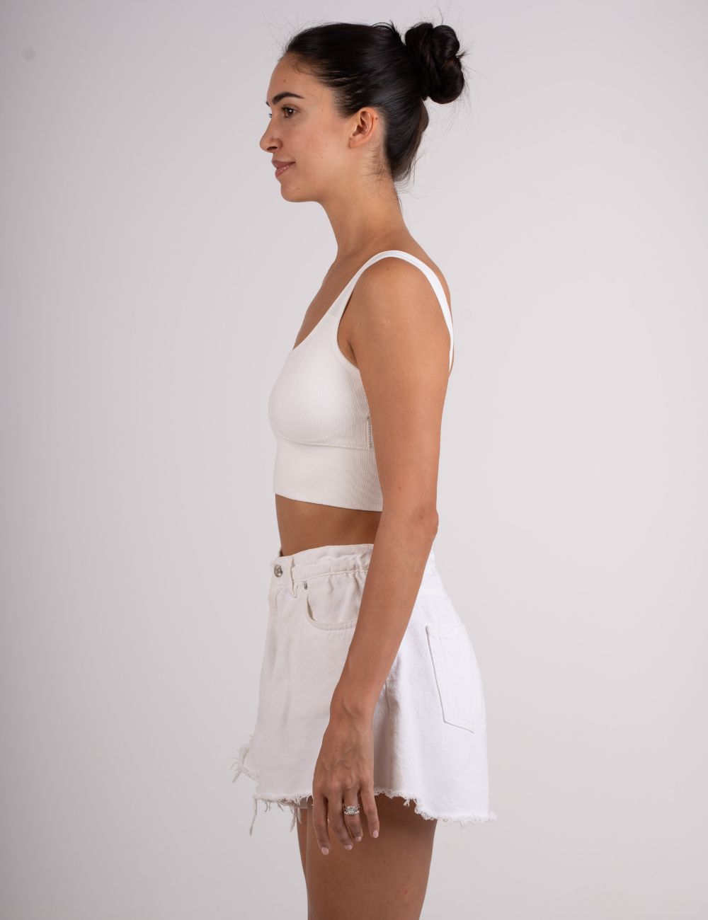 Crop Top Λευκό
