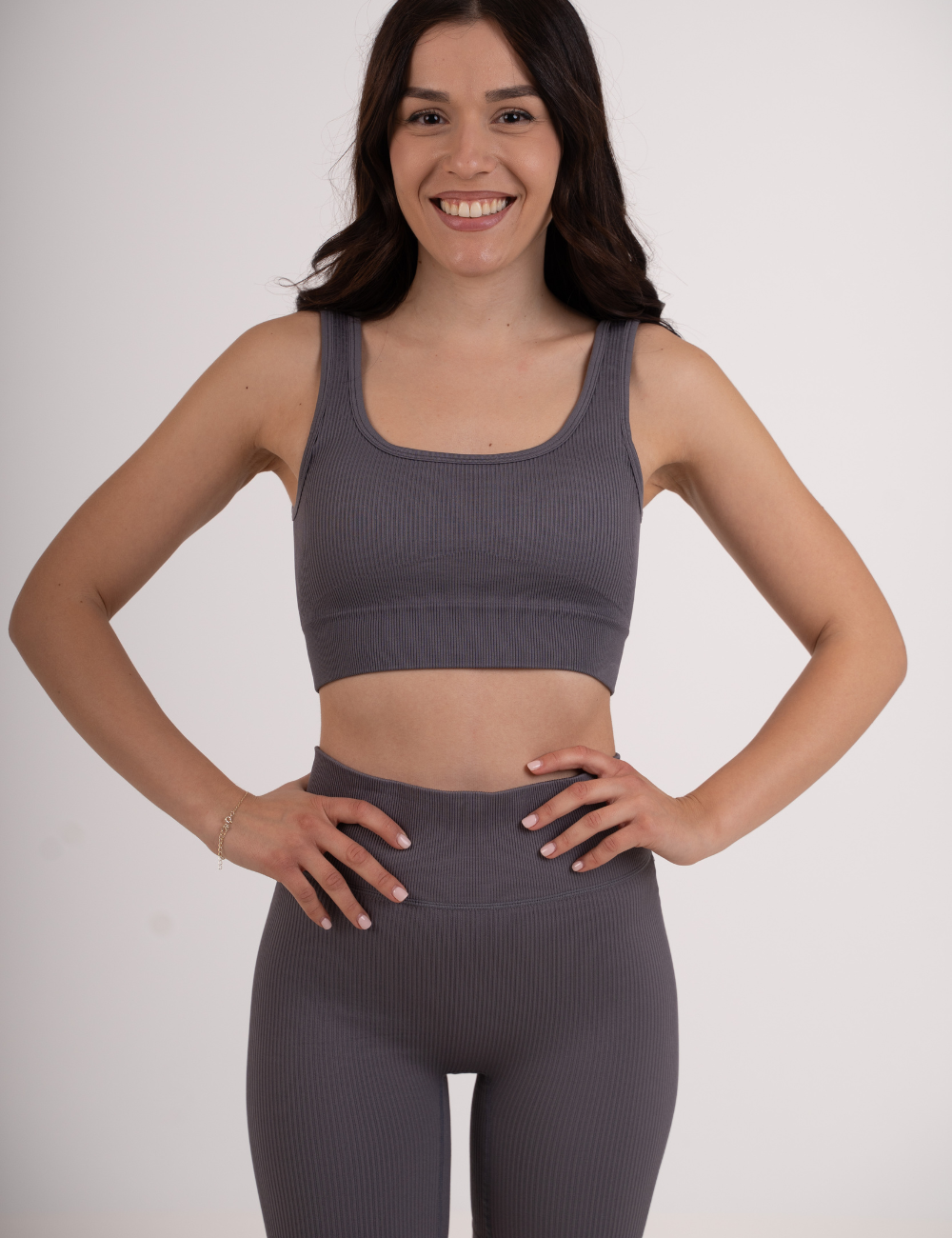 Γκρι ποδηλατικό Σετ